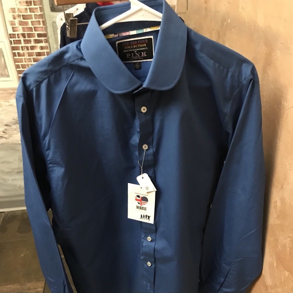 Thomas Pink Fab Four Collection Button Up Beatles